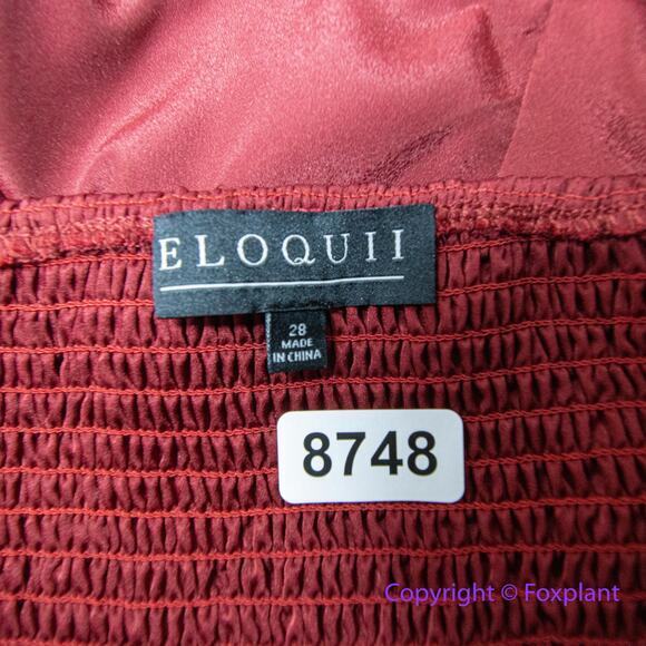 New! Eloquii  red satin bralette top, women plus size 28 - Picture 9 of 10